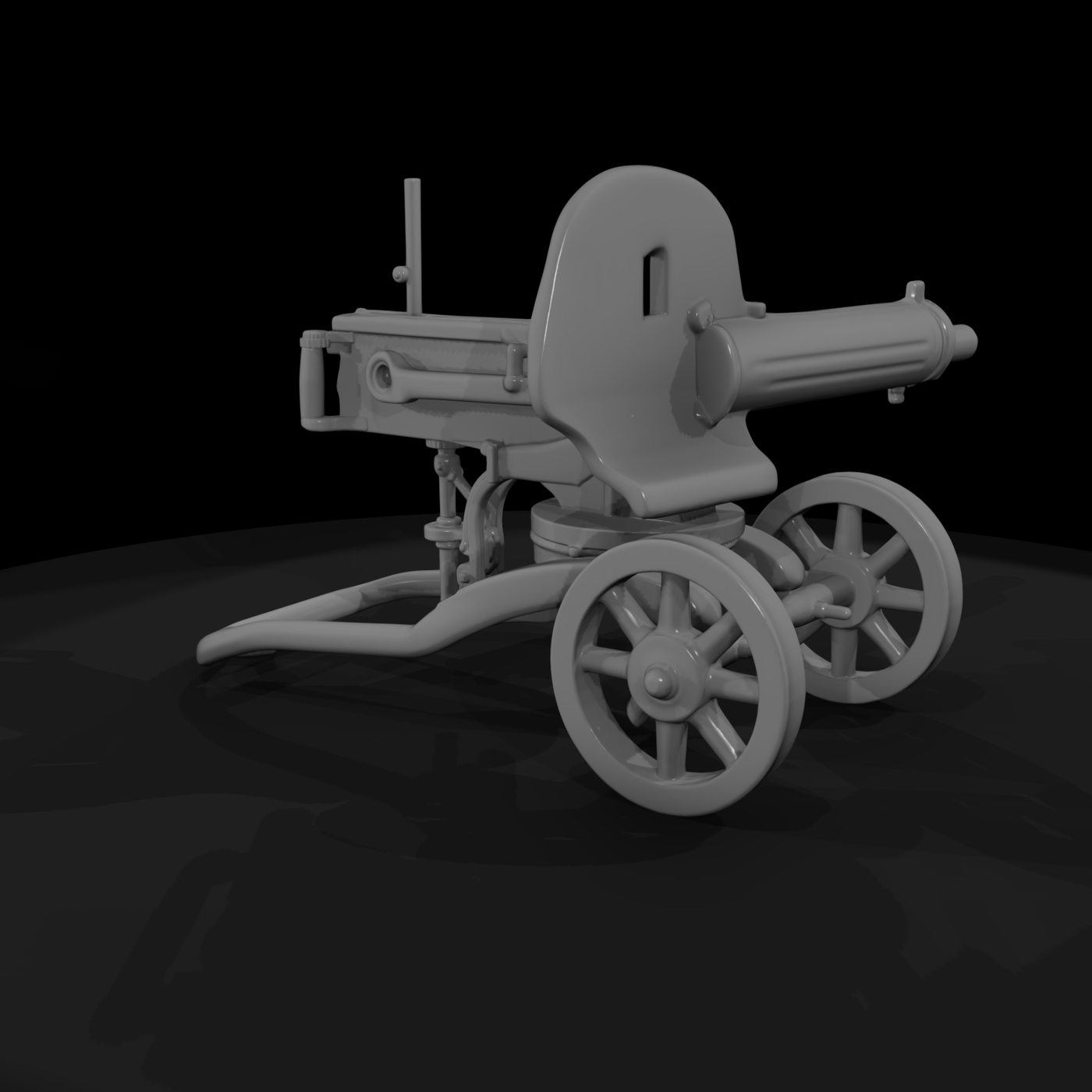 Wpn Mgun 079 Maxim M1910