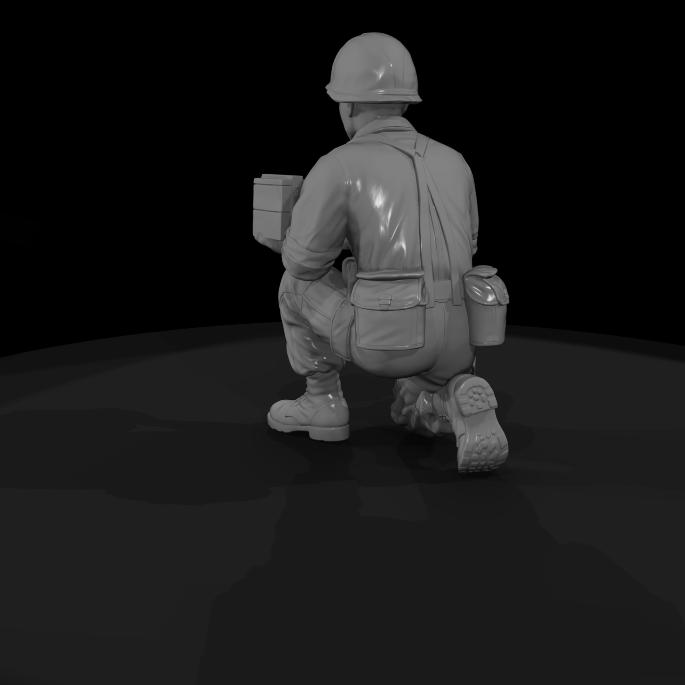 Vn Army 074 Vietnam U S Army Supply Clerk Figure