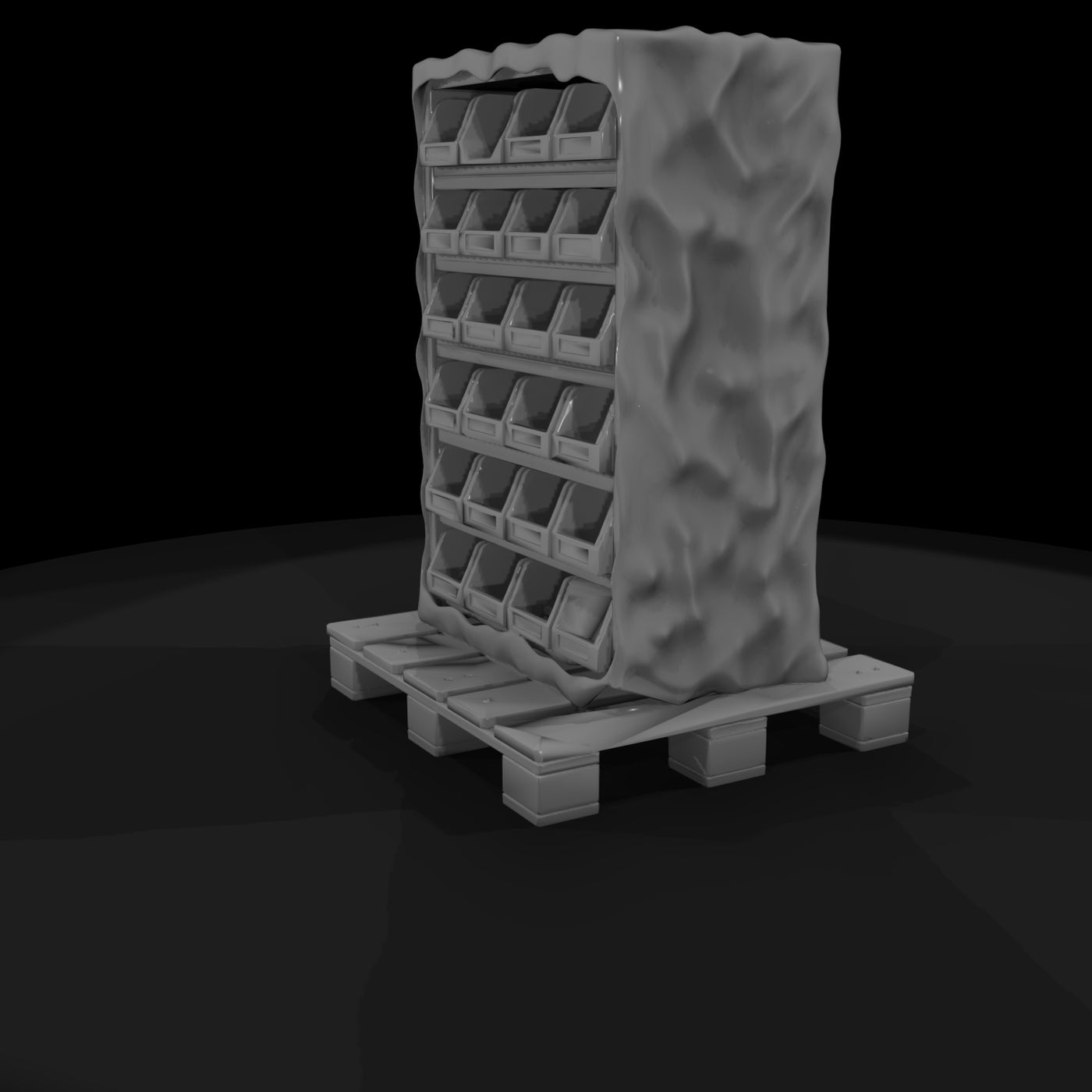 industrial-bin-rack-on-pallet-diorama-352044