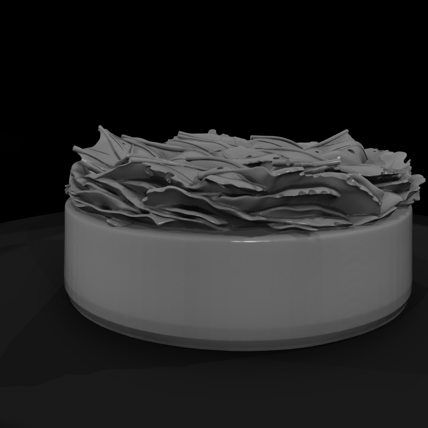 Low Poly Decaying Dry Leaf Pile 3D Model Gvyi6Fgm