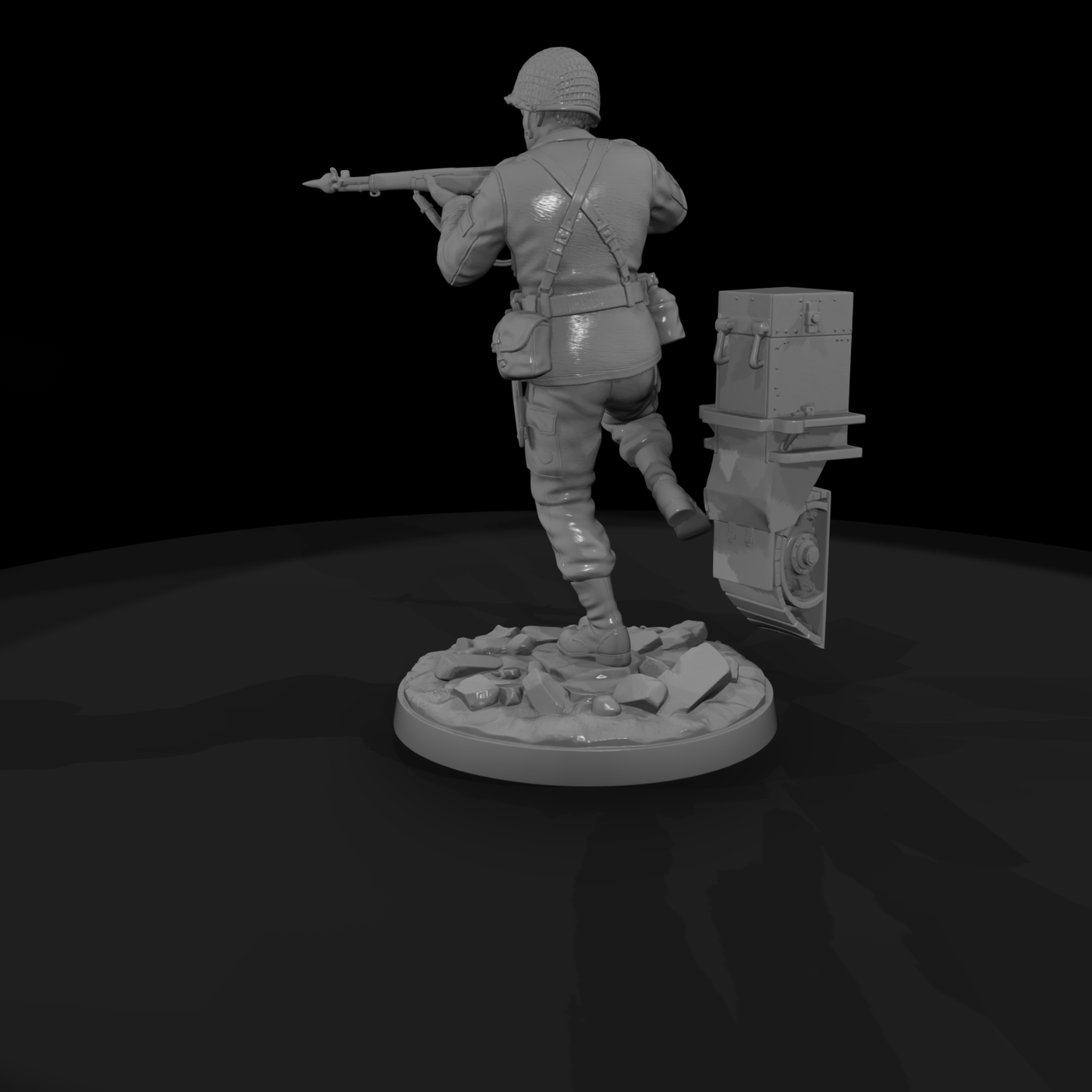 Ww2H 036 United States Armored Infantryman