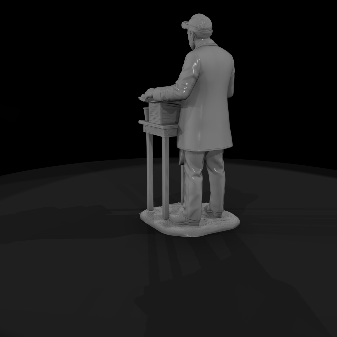 Ww 0148 Townsfolk Assay Office Clerk