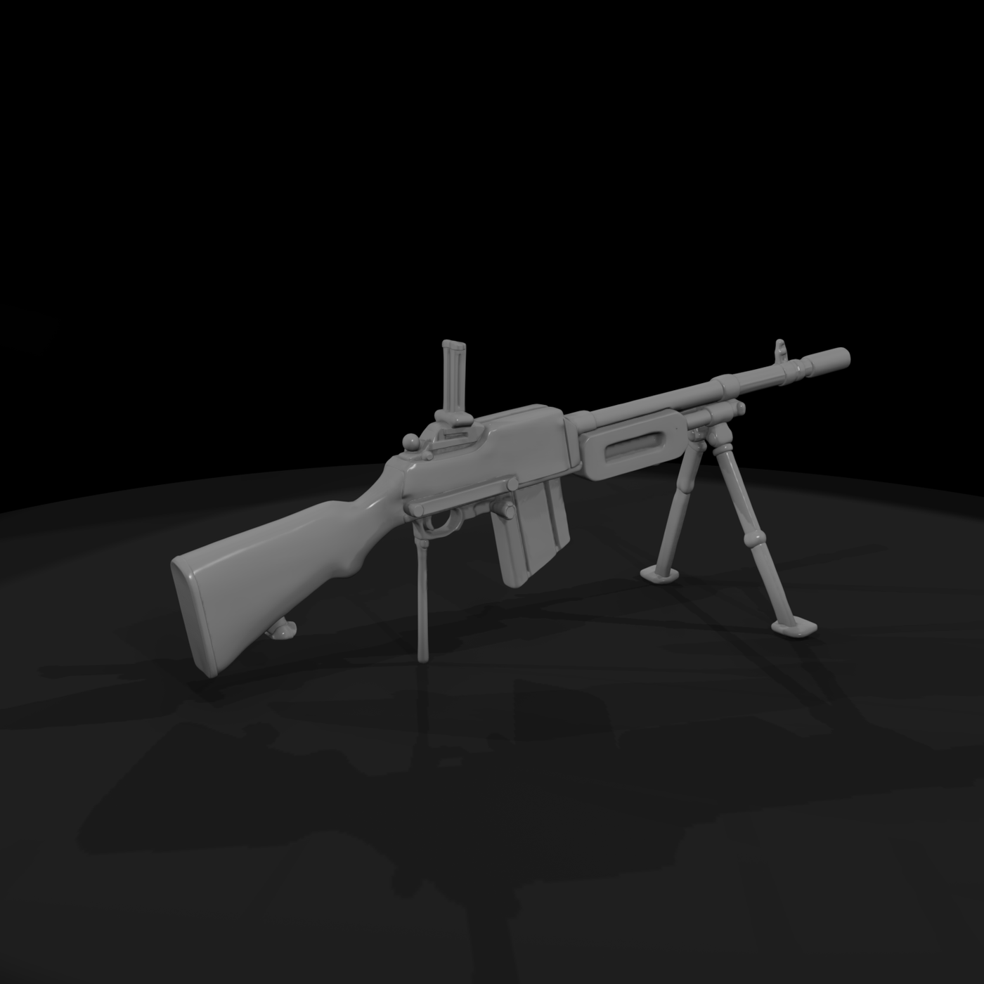 Wpn Mgun 065 M1941 Browning Monopod