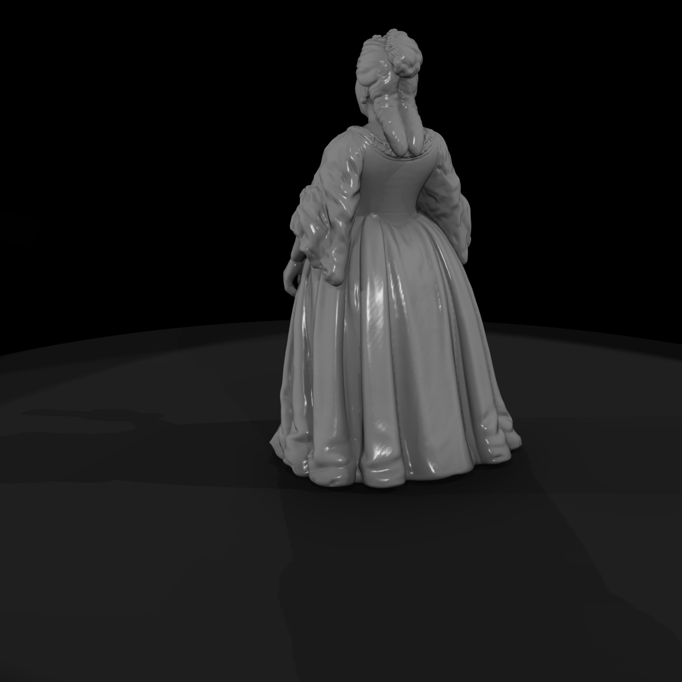 Hist 0143 Historical Maria Theresa Miniature Figur