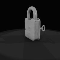 rusted-iron-steel-padlock-with-inserted-skeleton-key — thumbnail 5