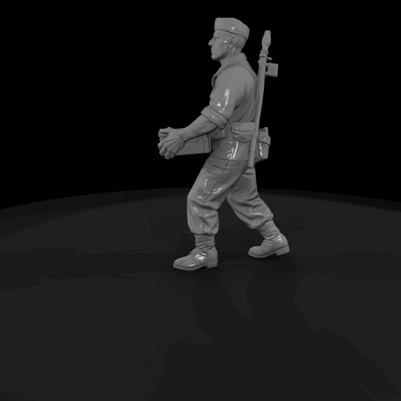 Ww2 Army 019 Wwii U S Army Grenadier Figure