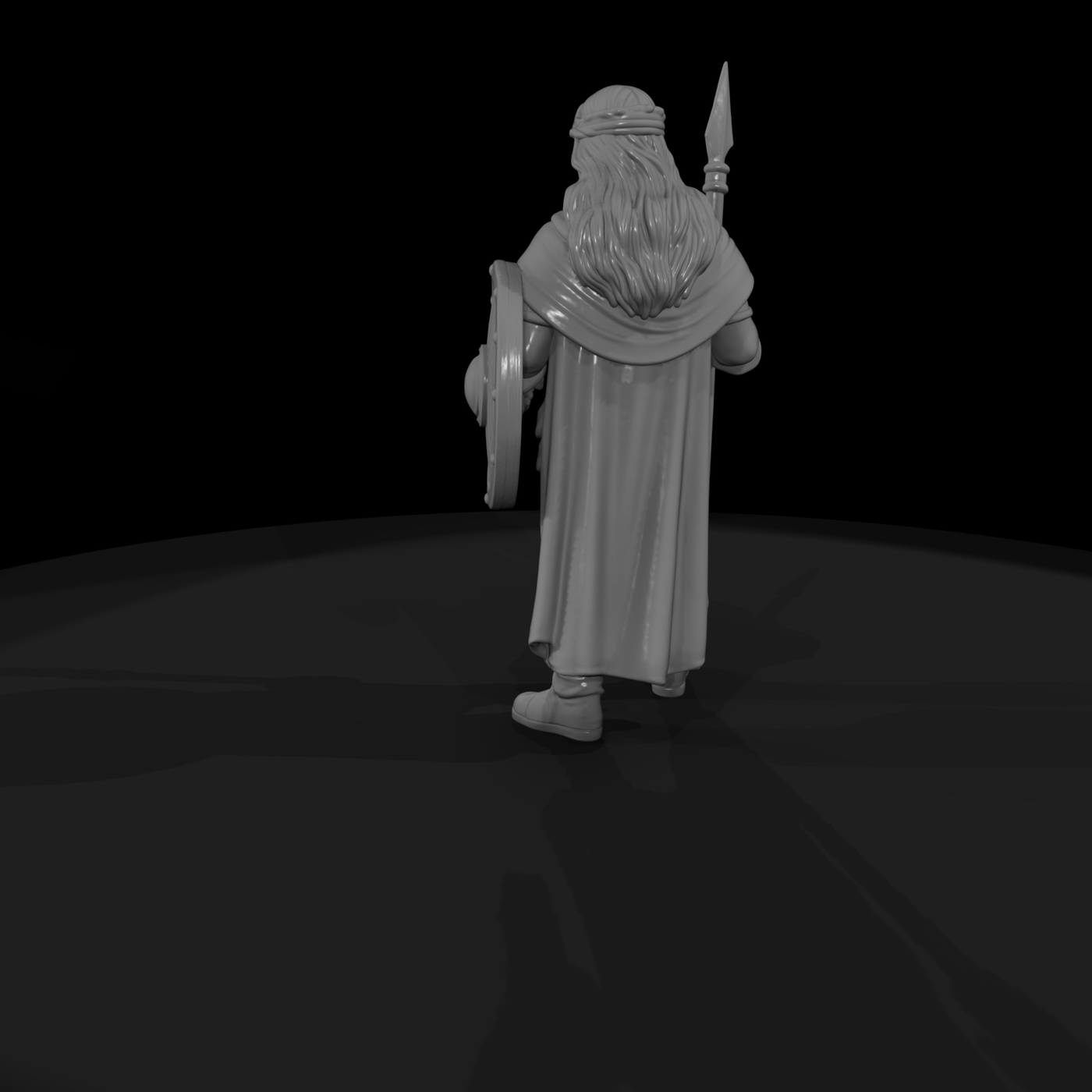 Myth 0320 Mythology Valkyrie Shield Bearer Miniatu