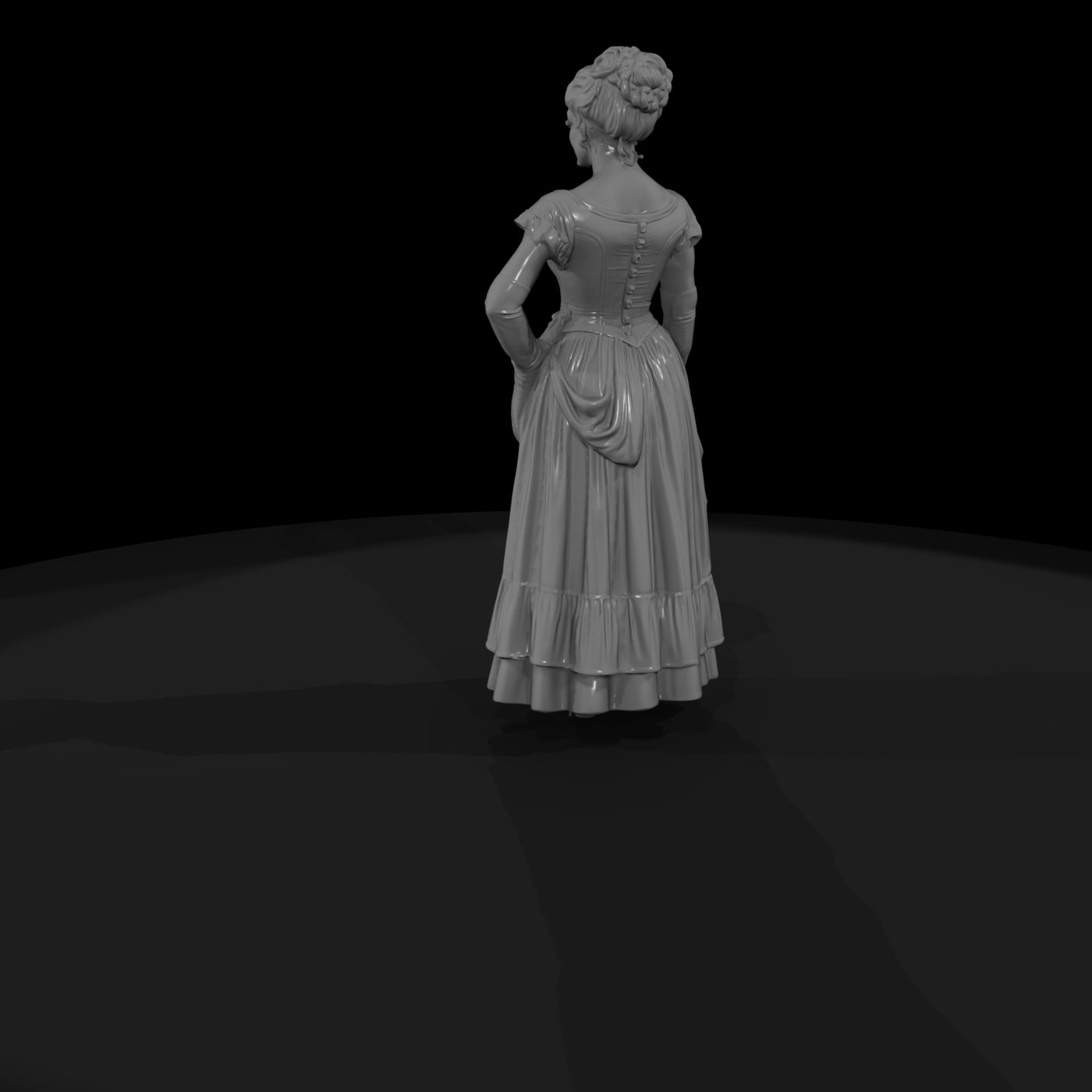 historical-dress-3d-model