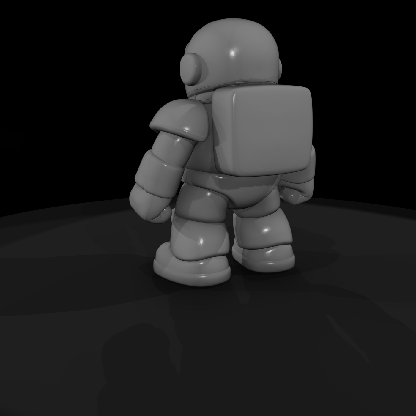 Mr Toyprops 100 001 032 Generic Space Hero Toy Fig