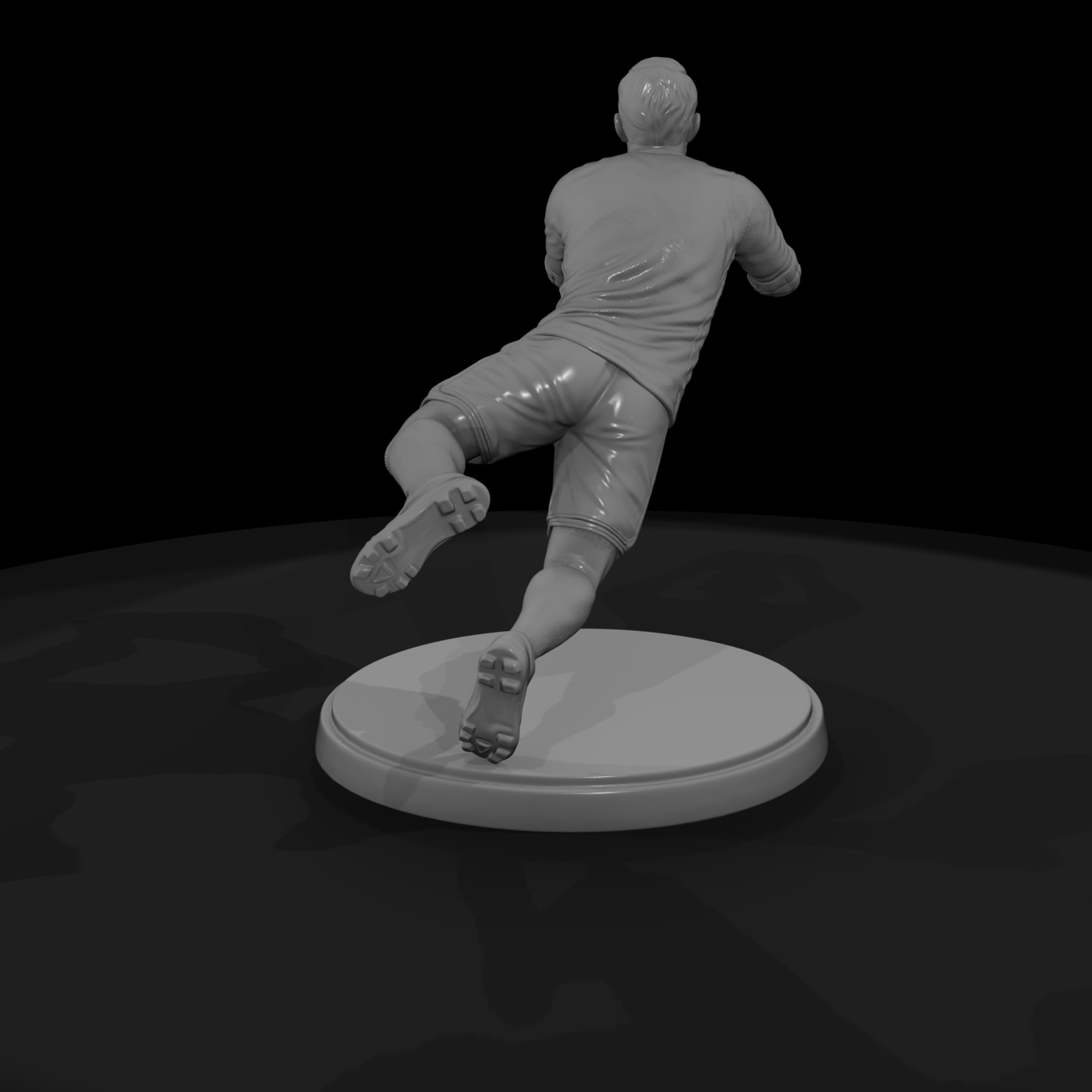 Poparc 0279 Soccer Goalkeeper Dive Alternate Pose