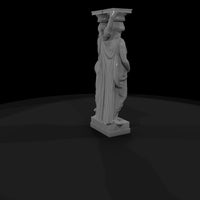 neoclassical_dual_caryatid_statue_3d_model_grc2y1ix — thumbnail 5
