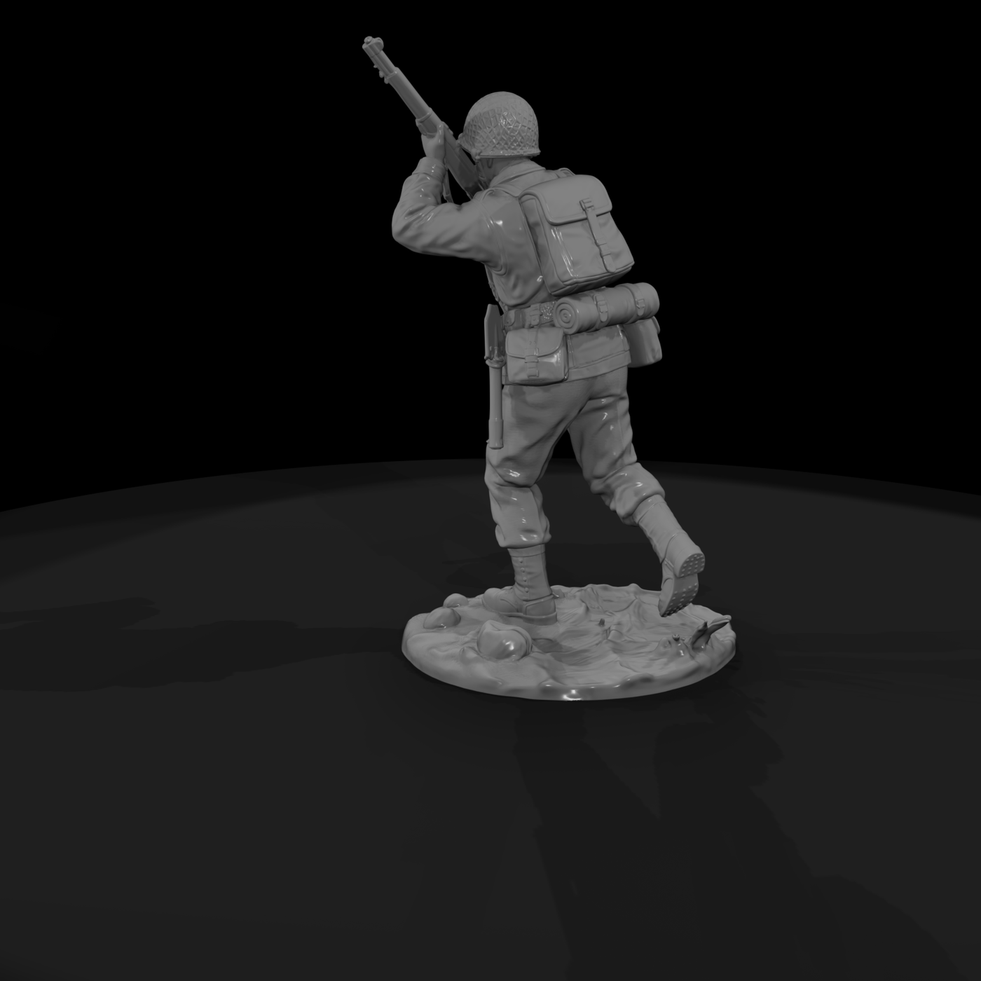 Ww2H 002 United States Army Rifleman