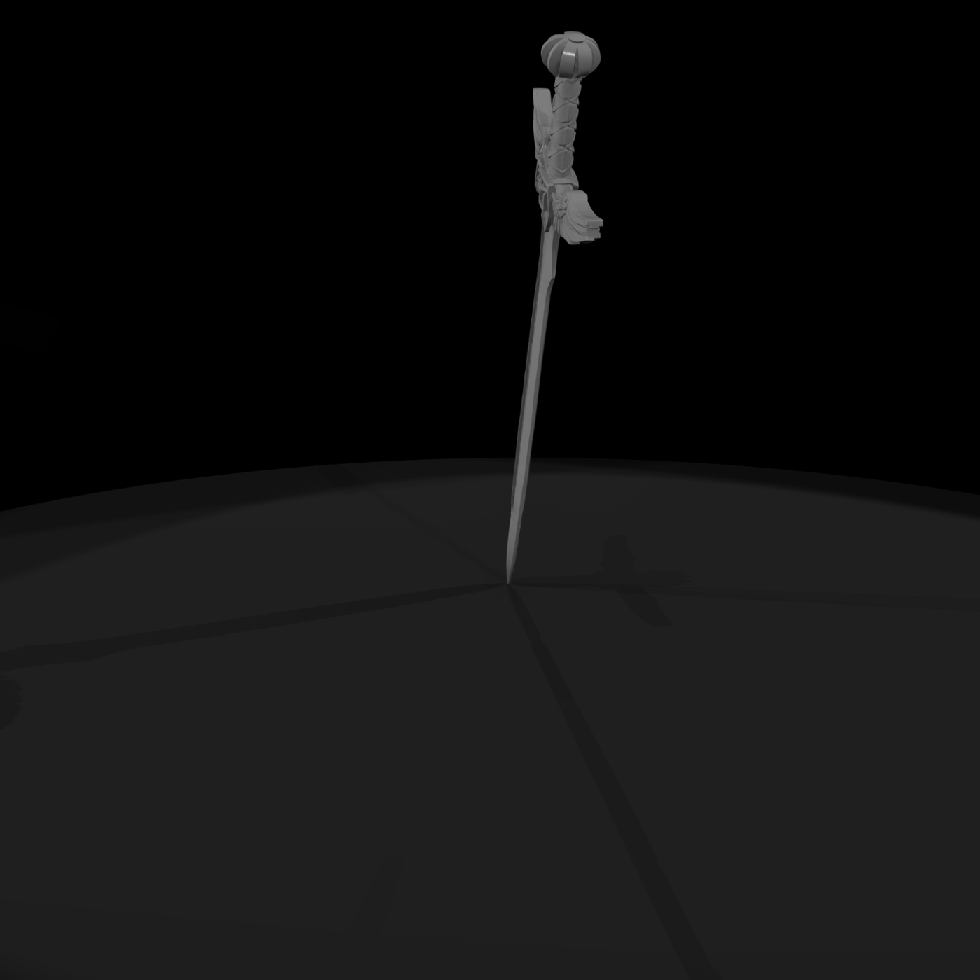 Stylized Winged Holy Sword