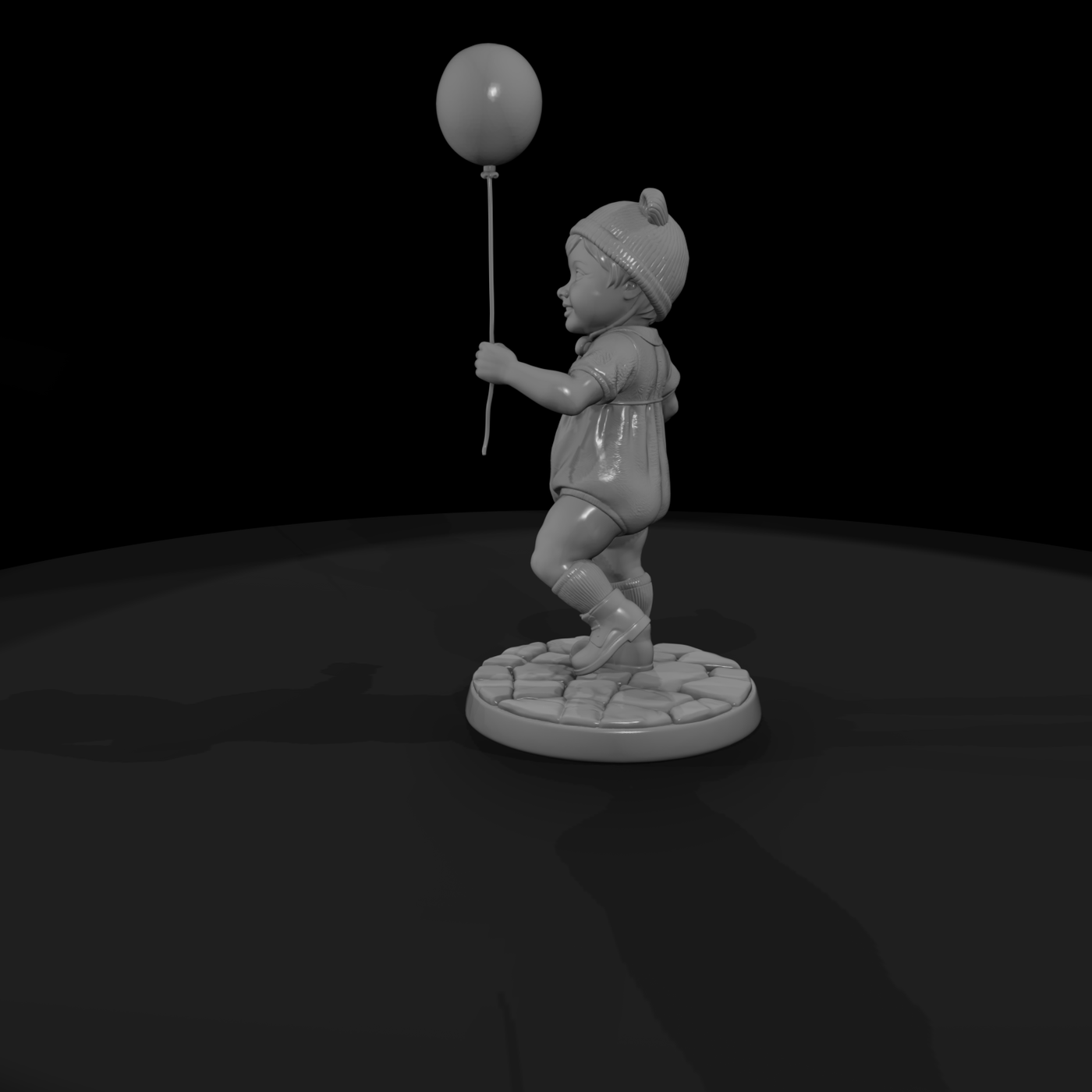 Cir 105 Customer Toddler With Balloon