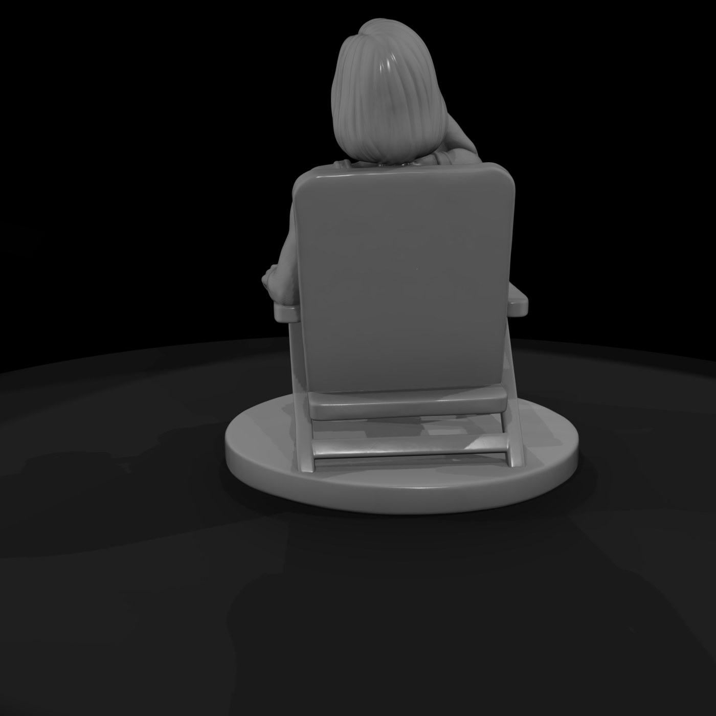 Bch 025 Woman Beach Chair Lounge
