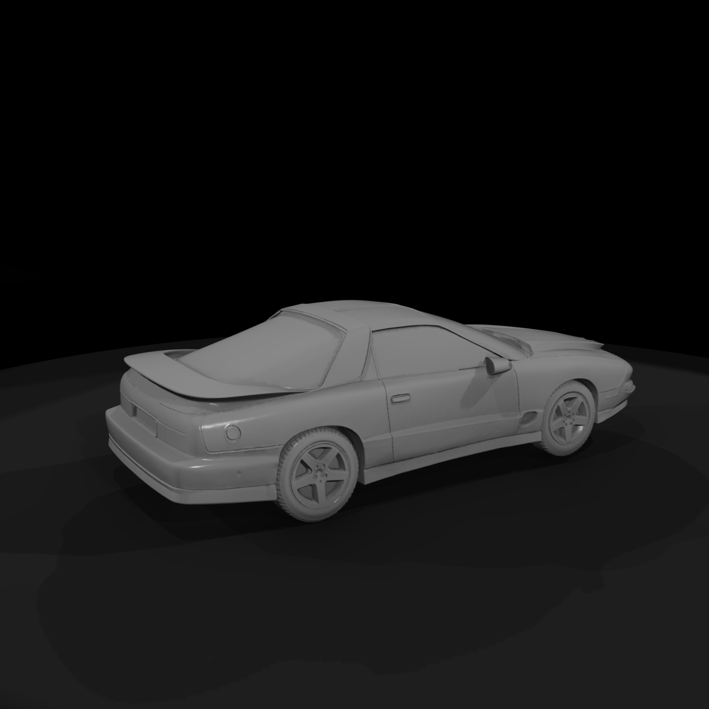 1990s Trans‑Am–Style Coupe — Car