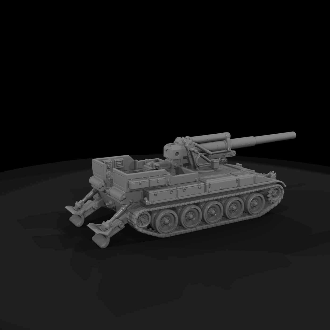 Mil 226 1980S Cold War 8 Inch Self Propelled Gun