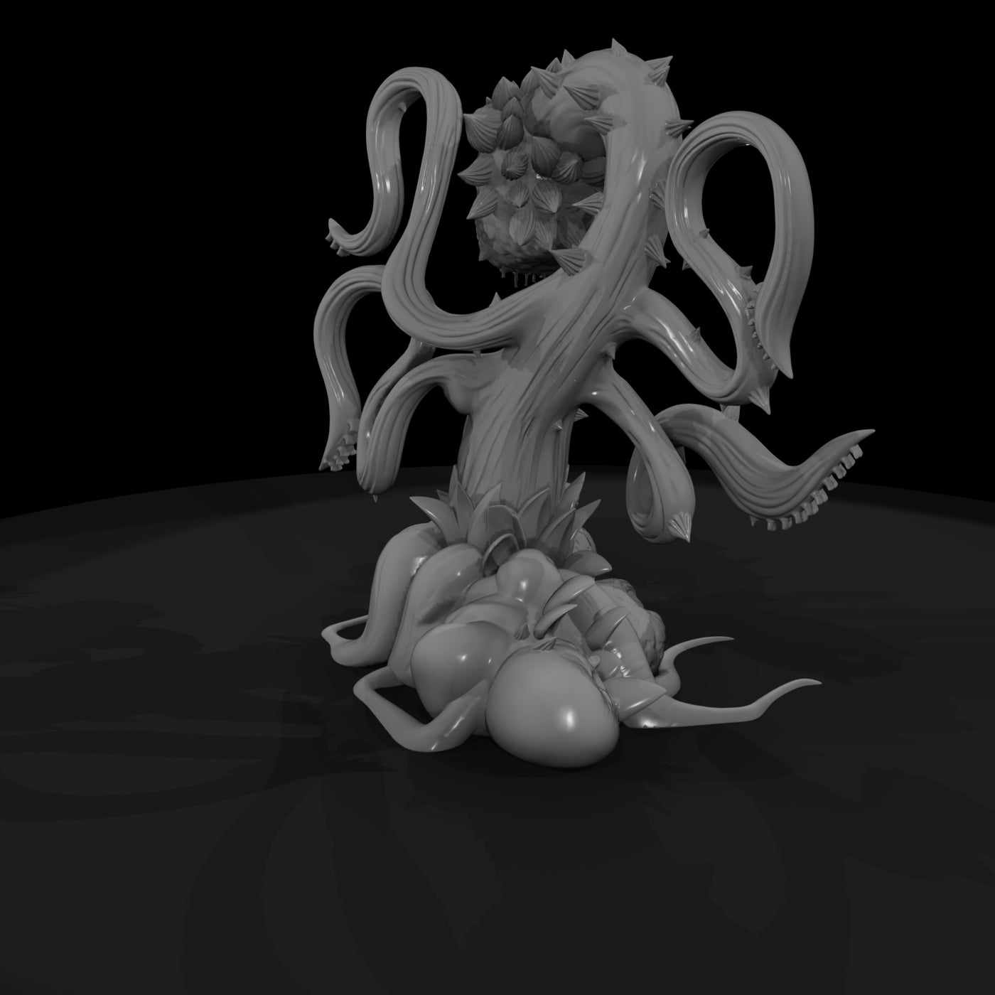 thornmaw-stylized-man-eating-thorned-plant-monster-miniature-207962