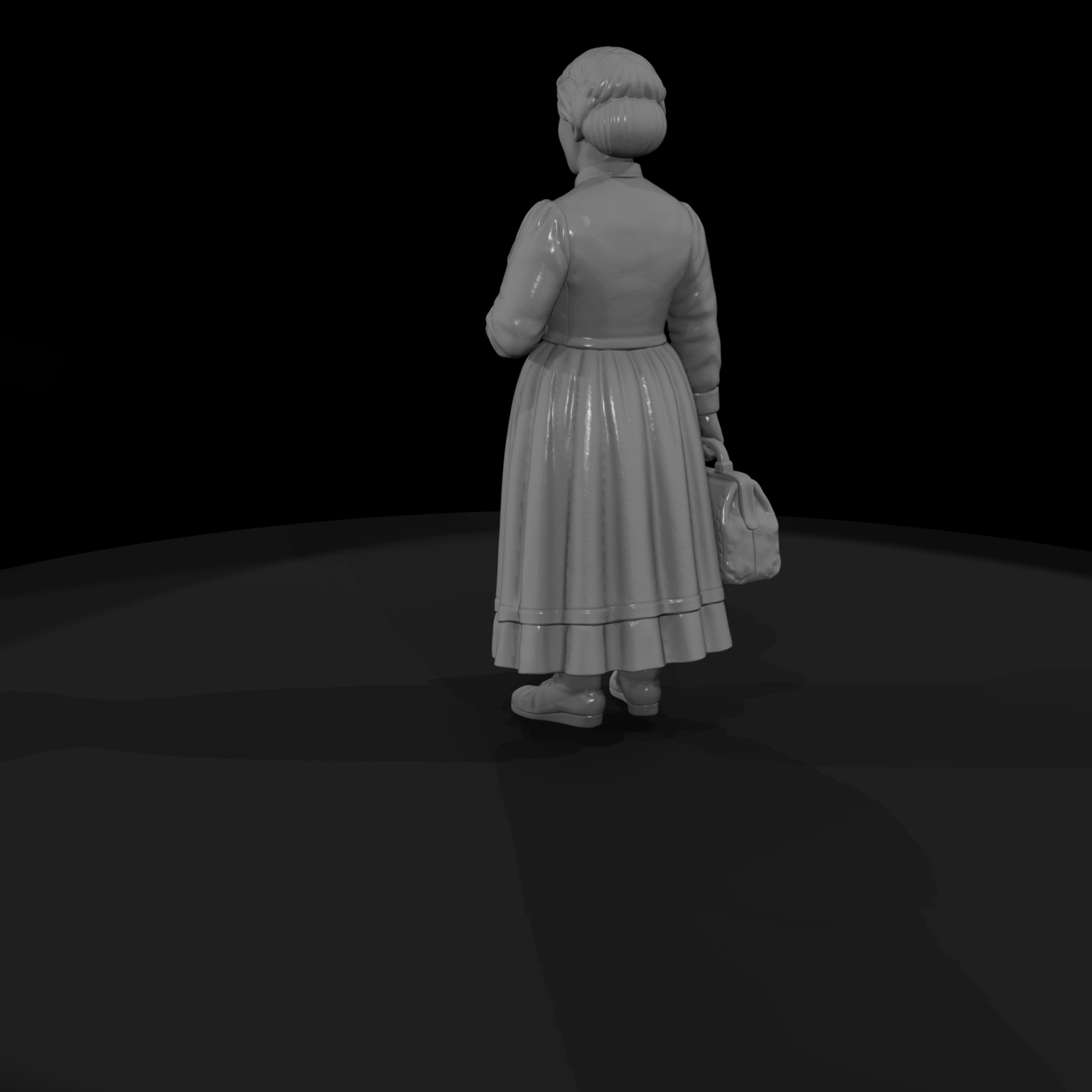 Hist 0169 Historical Elizabeth Blackwell Miniature