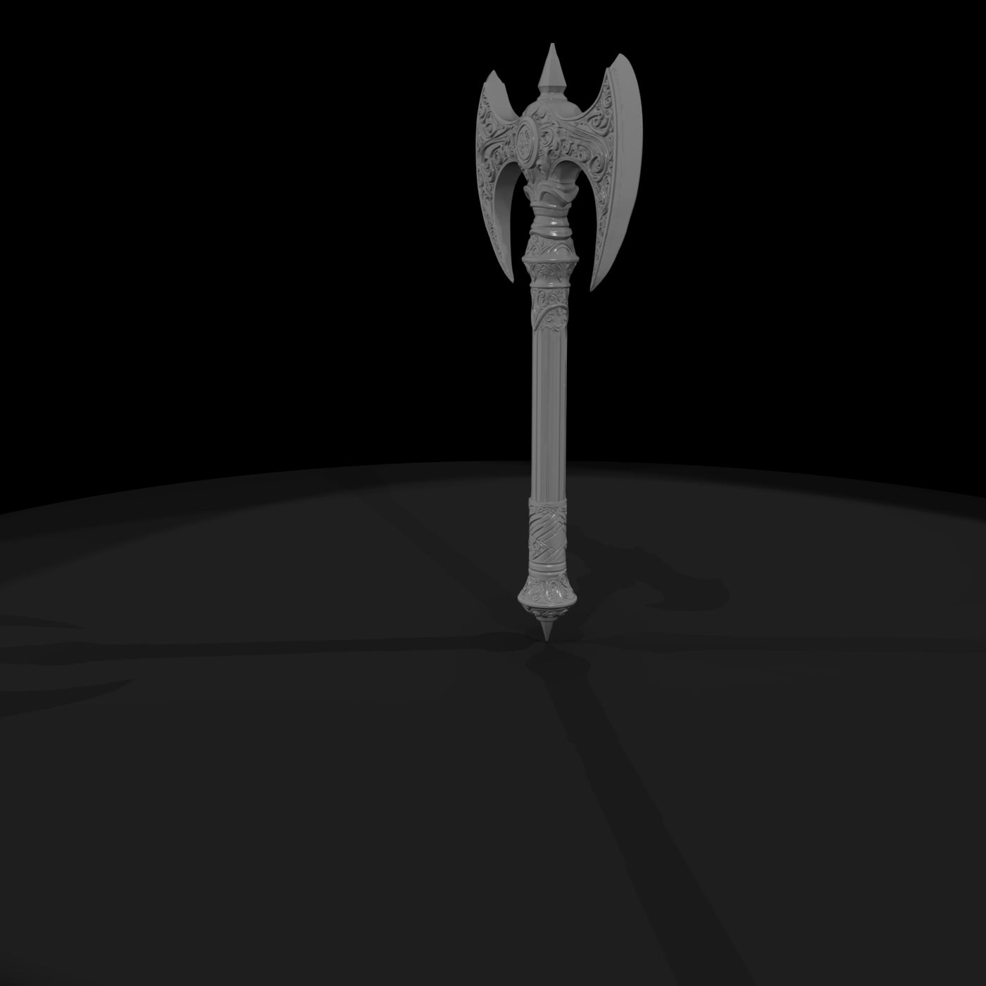 ornate-double-headed-battle-axe-miniature-3d-printable-588617