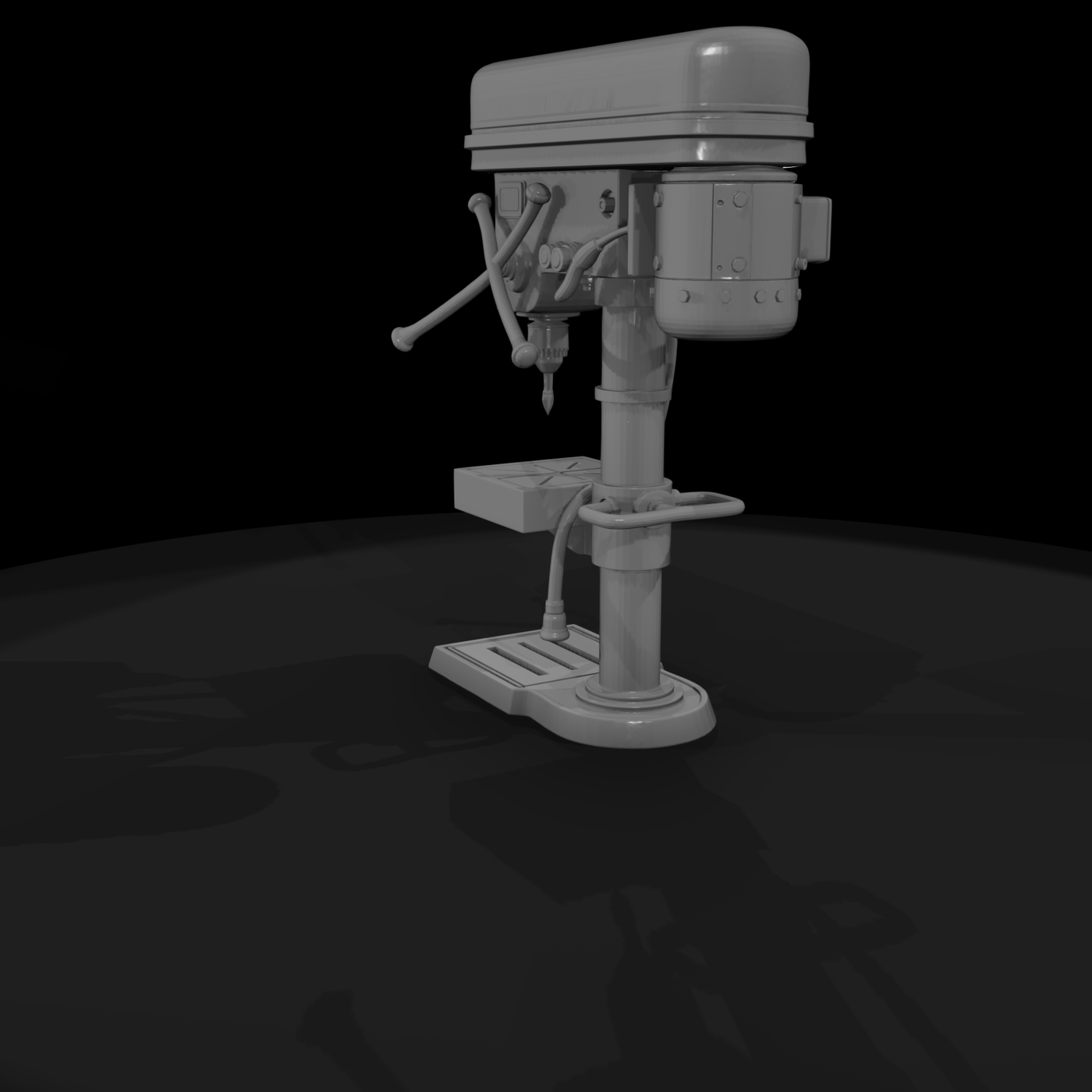 Bench Drill Press — Workshop Prop