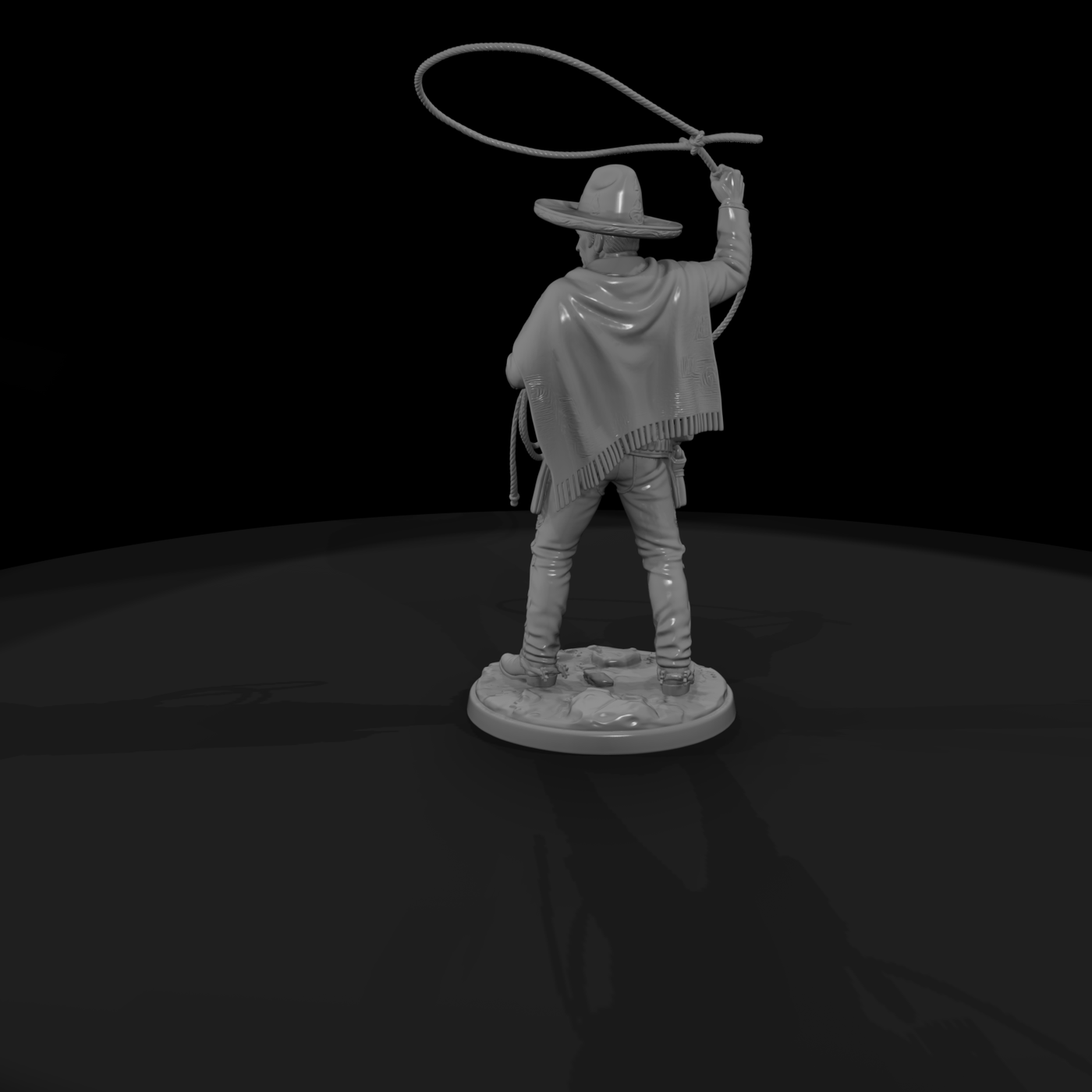 Vaquero with Lasso