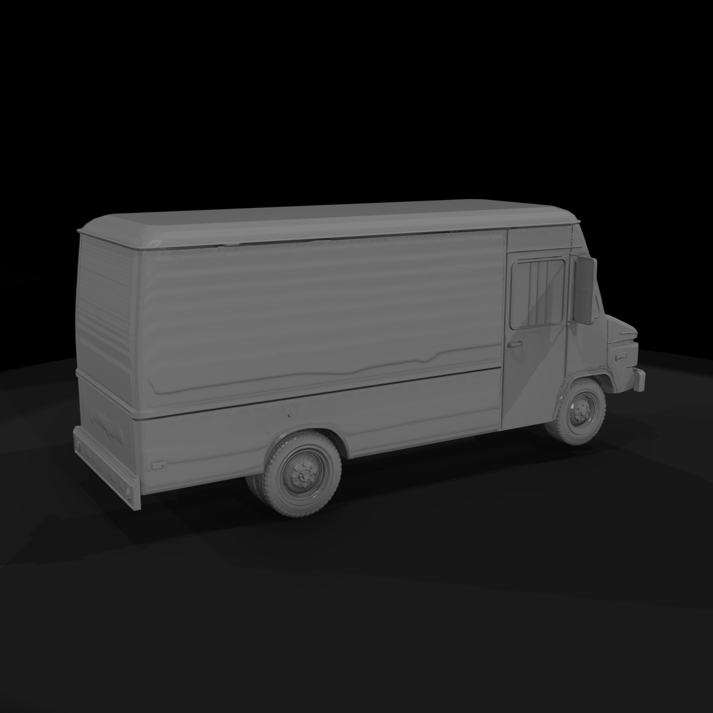 Step Van Cargo Truck & Layouts