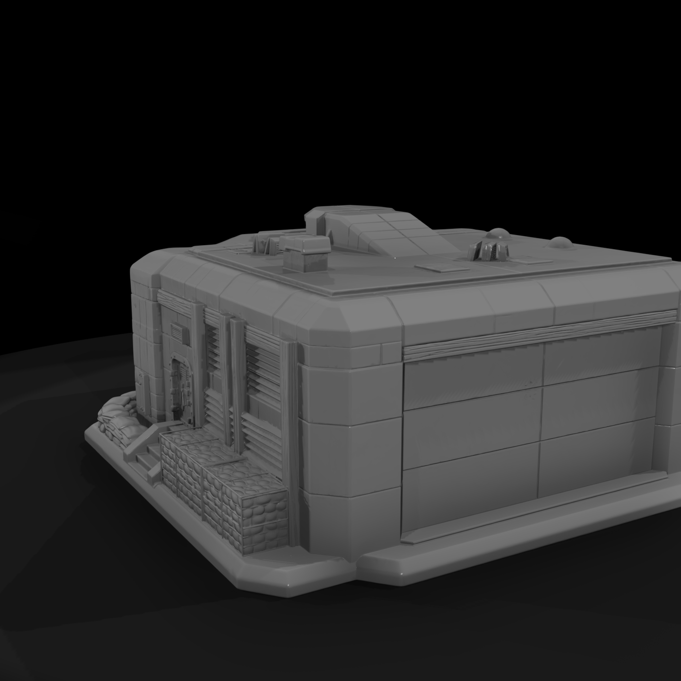 Mil 016 Ww2 Pacific Coastal Gun Casemate