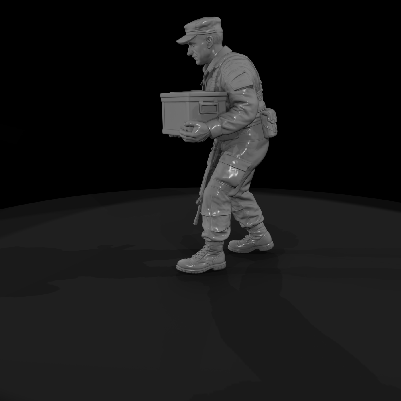 Mod Army 049 Modern U S Army Rifleman Figure