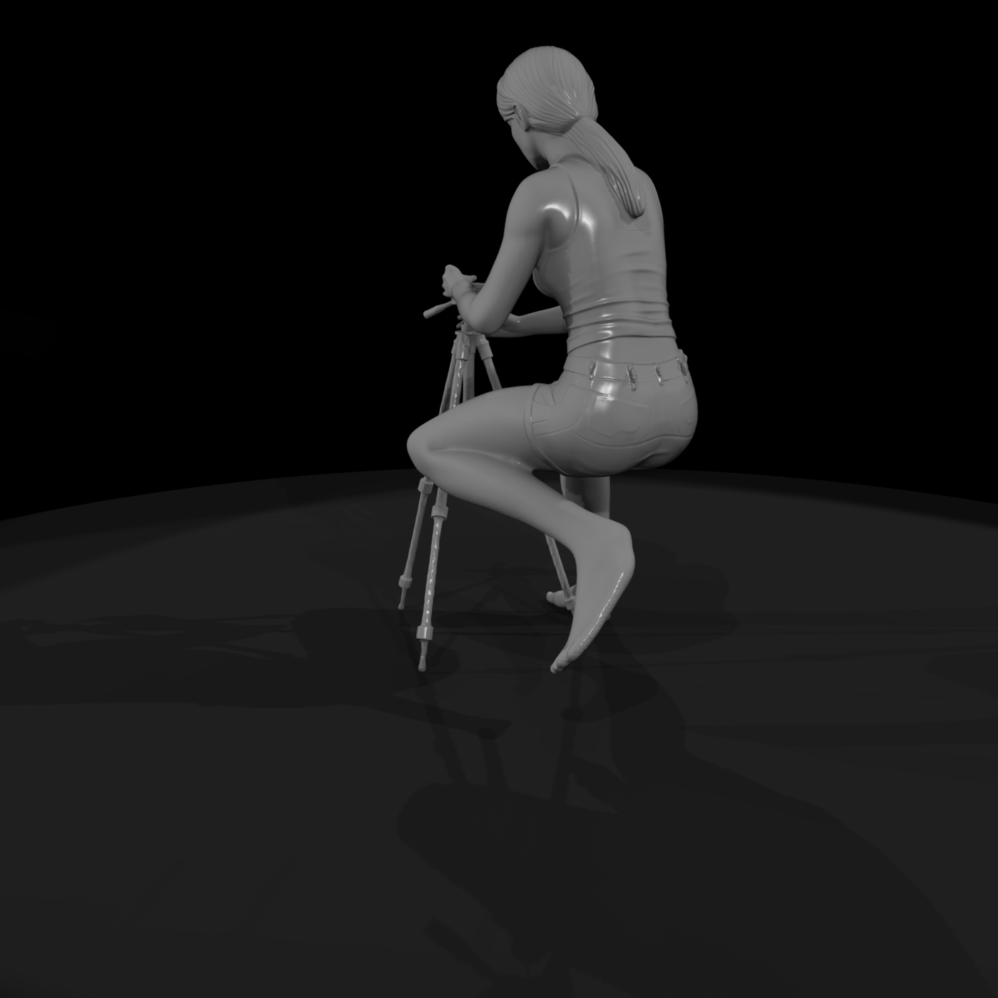 Camera Assistant (Kneeling)