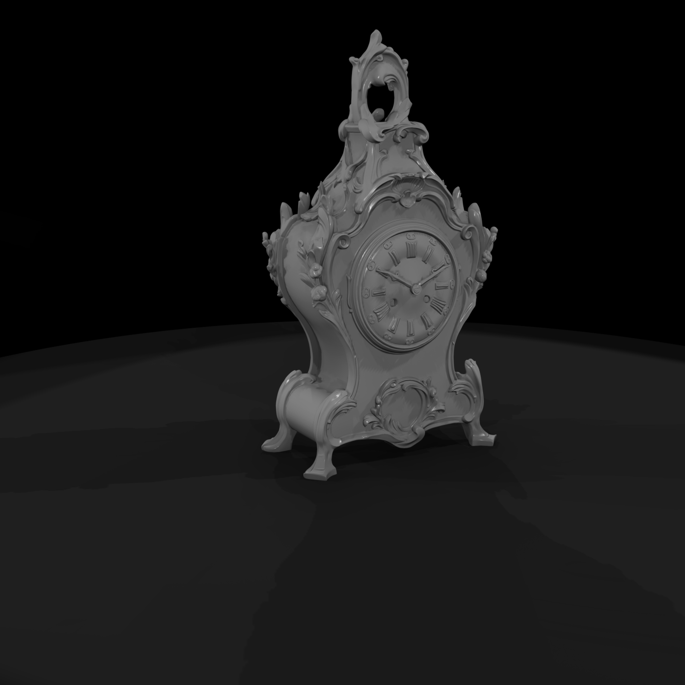 20260612 Ornate Gilded Mantel Clock 23E58Dbed1
