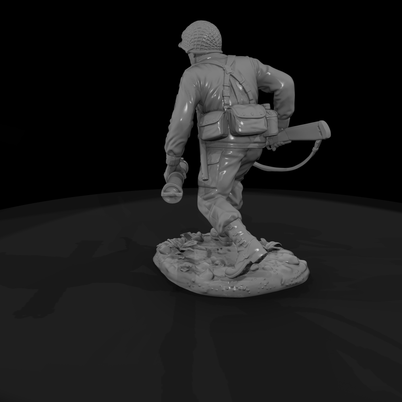Ww2H 012 United States Army Combat Engineer