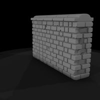 stylized-damaged-brick-wall-3d-model-bw8ogyre — thumbnail 5