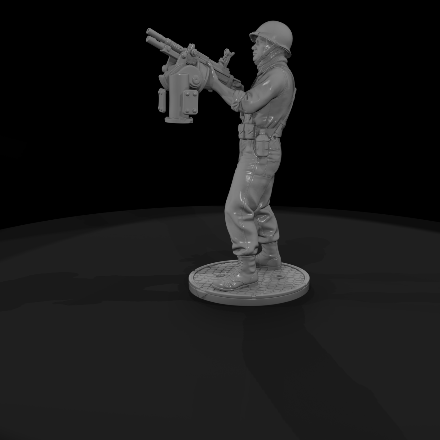 Ww2H 082 United States Destroyer Gunner