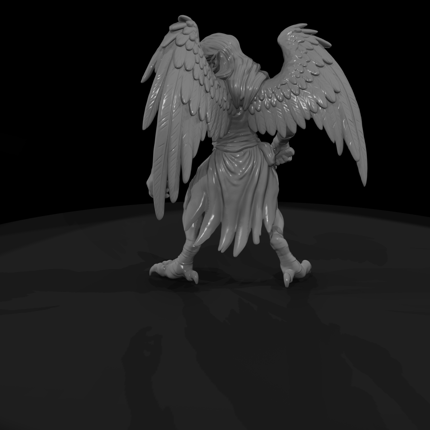 Myth 0287 Mythology Harpy Miniature Figure