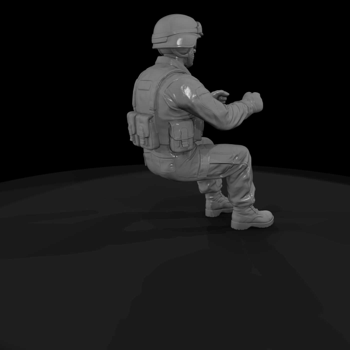 Mod Army 025 Modern U S Army Truck Driver Figure