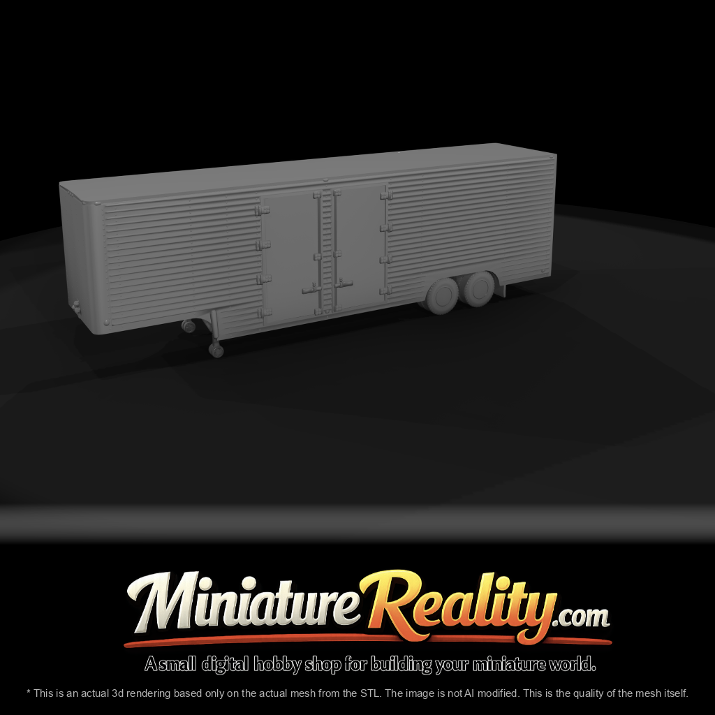 Vintage Moving Trailer