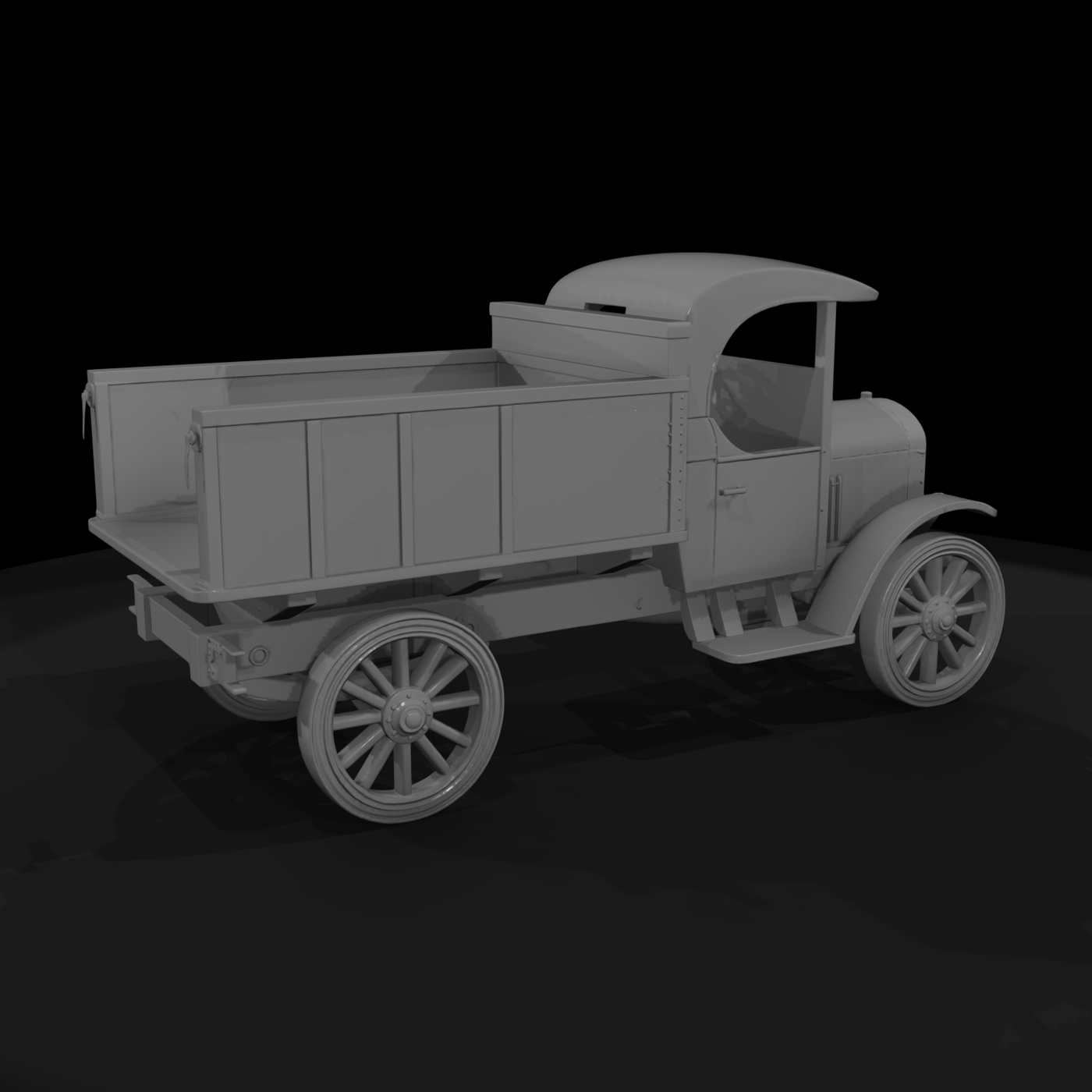 Early Vintage Dump Truck