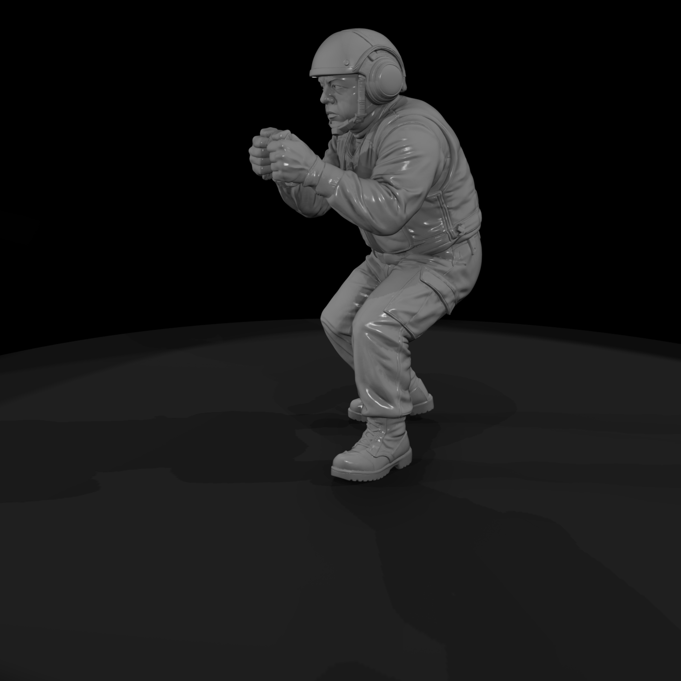 Mod Navy 005 Modern U S Navy Anti Aircraft Gunner