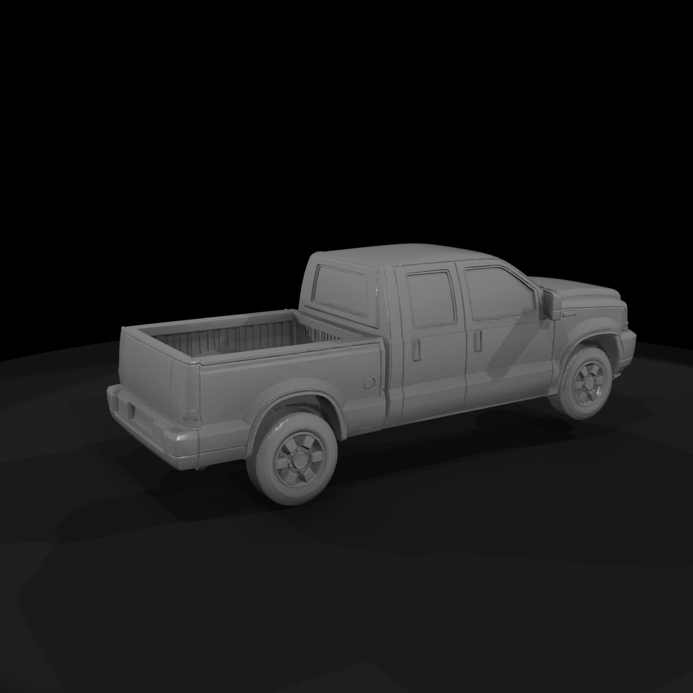 Crew Cab Pickup Truck & Railroading