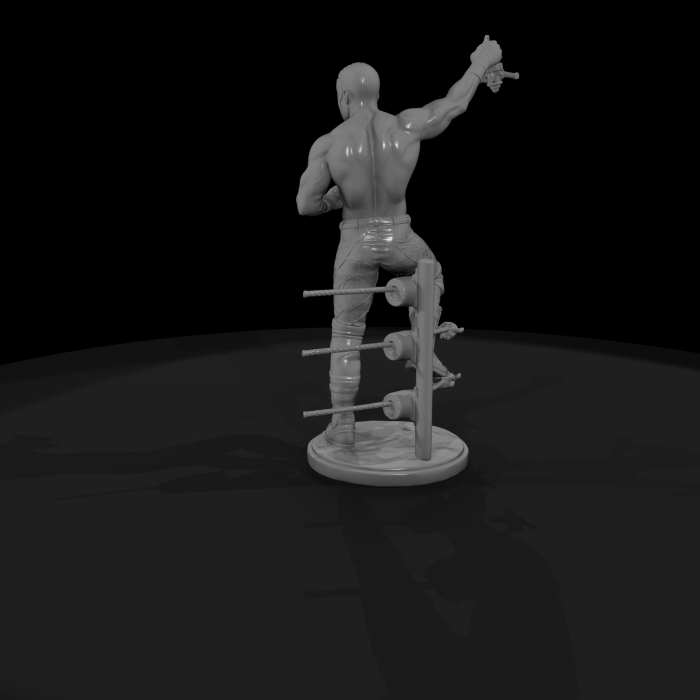 Poparc 0287 Wrestling Ring Performer Alternate Pos