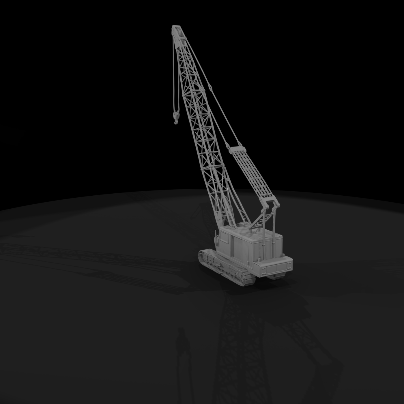 20260612 Yellow Crawler Crane 3Adbb5459F