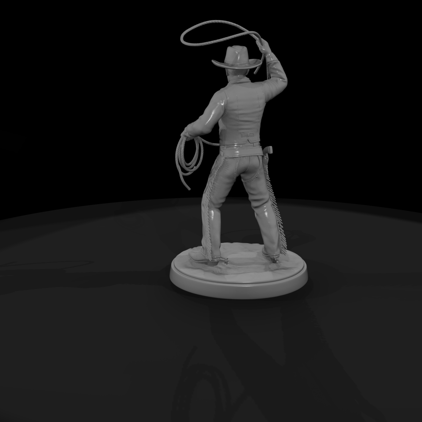 Ww 0107 Townsfolk Black Cowboy