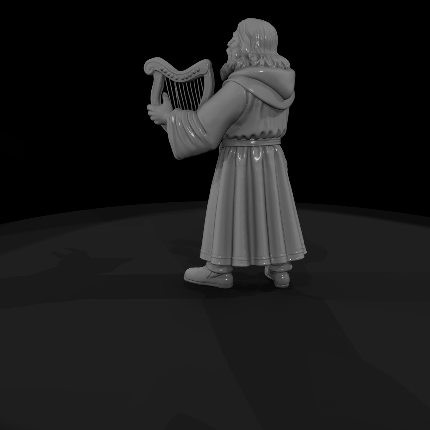 Myth 0406 Mythology Taliesin Miniature Figure