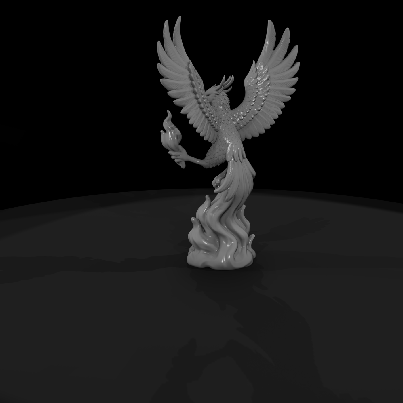 Myth 0496 Mythology Phoenix Miniature Figure