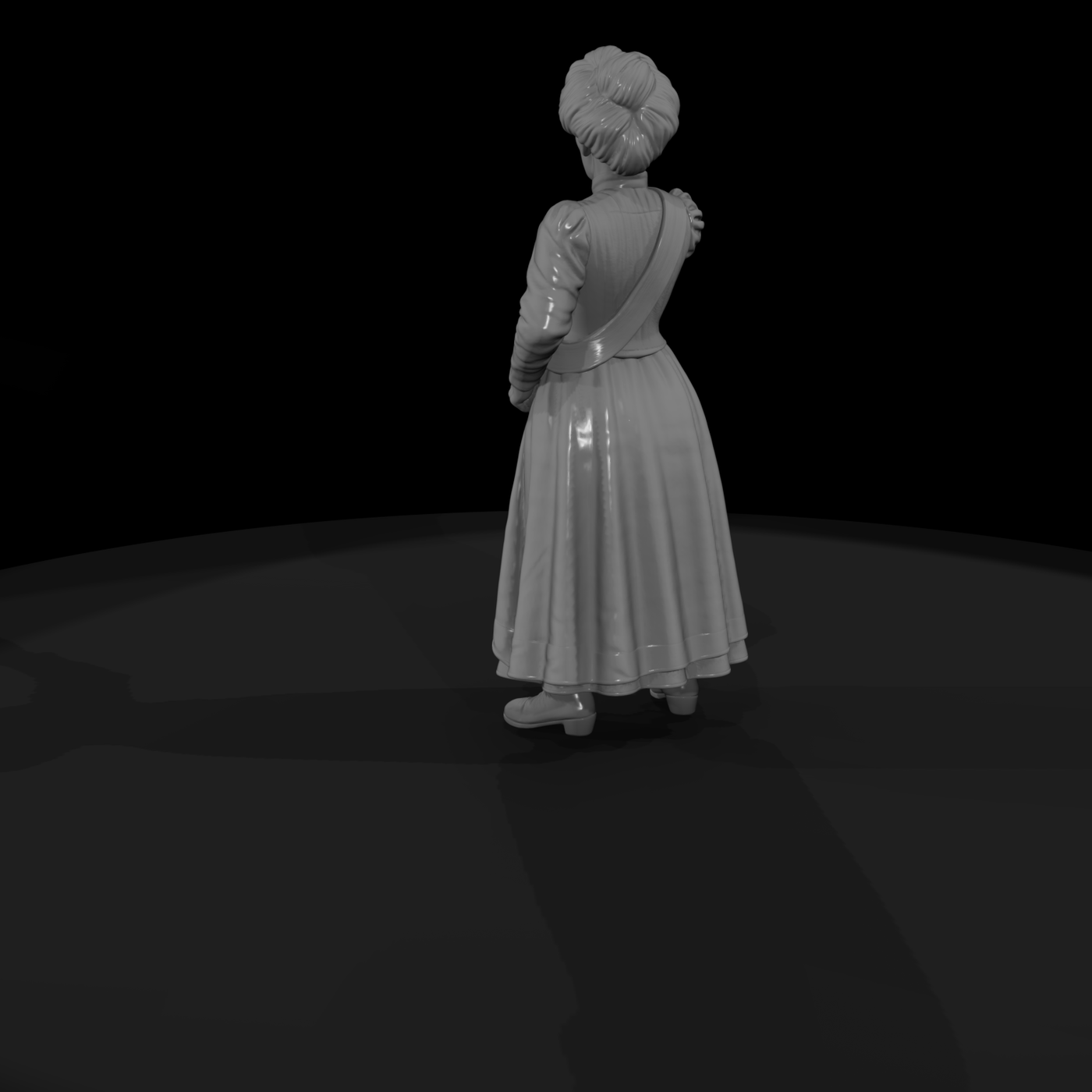 Hist 0171 Historical Emmeline Pankhurst Miniature