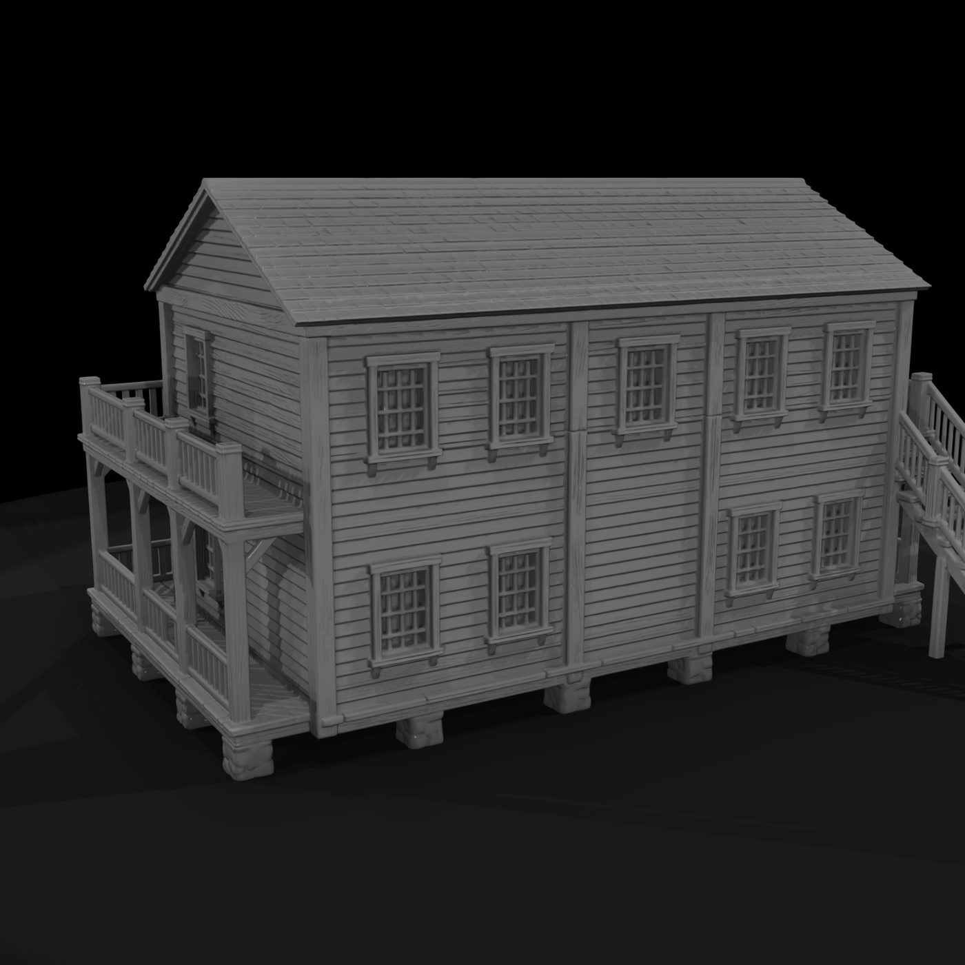 Frontier Fort Officers' Quarters