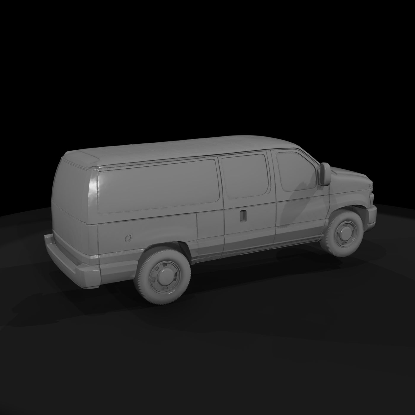 ford-style-cargo-van-ho-1-87-diorama-vehicle-594888