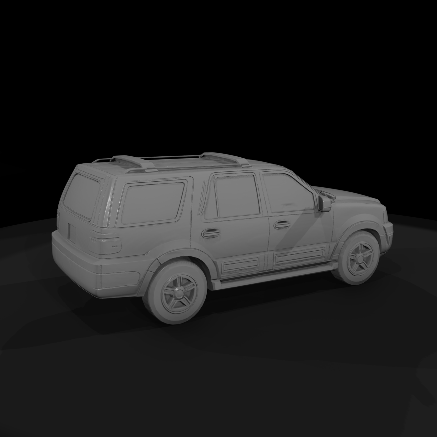 Full-Size SUV and Model Railroads