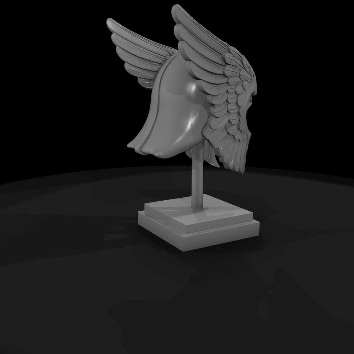 stylized-winged-viking-helmet-miniature-diorama-tabletop-065918